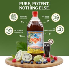Tahiti Trader Original High Potency Noni Juice – Pure 32 Fl Oz (Pack of 1)