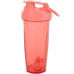 Shaker Bottle Dishwasher Safe Leak-Proof Portable Bottle Coral 24oz