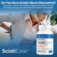 SciatiEase Labs Sciatic Nerve Formula- Build Muscle and Endurance, Improve Sleep