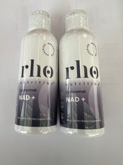 2 Bottles Rho Nutrition Liposomal NAD+ Ultra High Absorption Liquid 11/2027