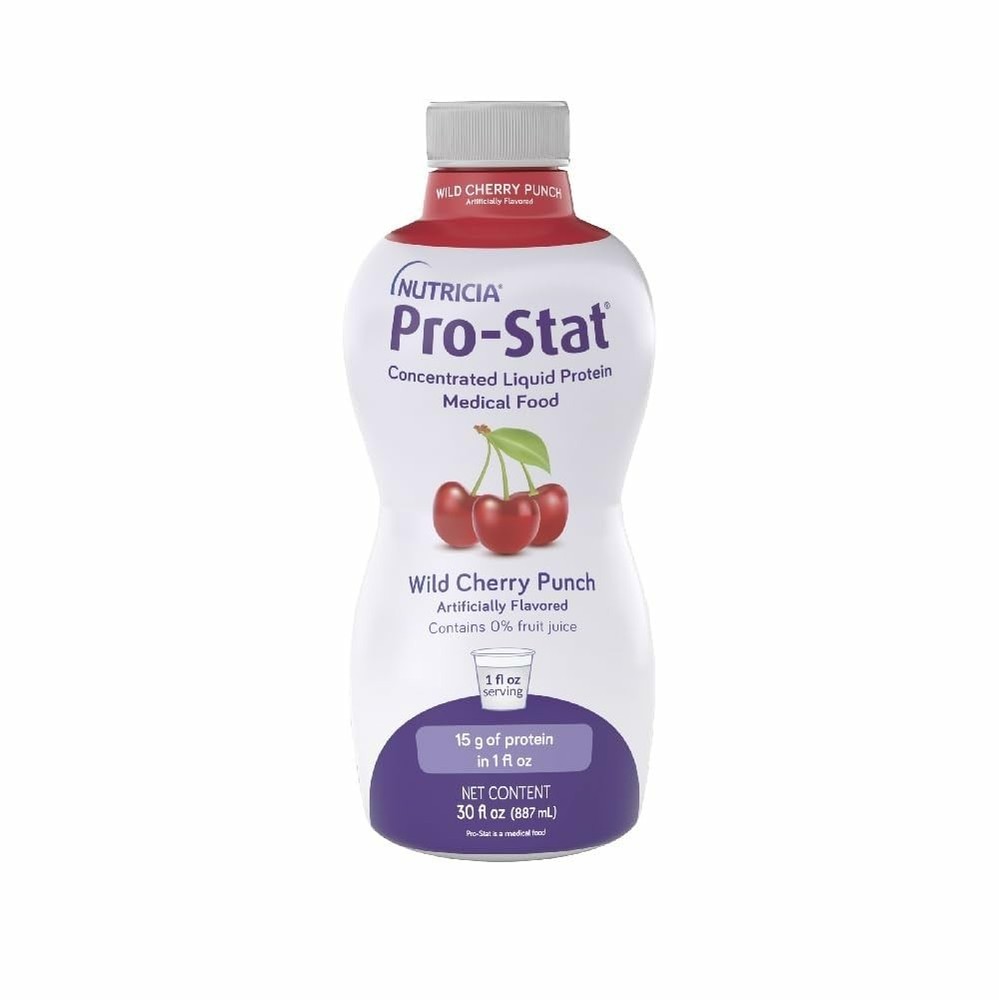 ProStat Concentrated Liquid Protein Medical Food Wild Cherry Punch, 30 Fl Oz…