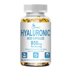 Hyaluronic Acid 850mg 60/120/180 Capsules of Vitamin C For Joint and Skin Health