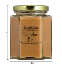 Pumpkin Pie Scented Blended Soy Candle by Just Makes Scents (8 oz) One Candle