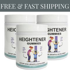 Organic Heightener Gummies Kids Growth Vitamin For Height Teens Support-New
