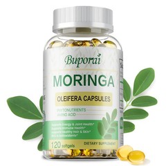 Moringa 120pcs – Increases Energy and Metabolism, Detoxifies, Antioxidants