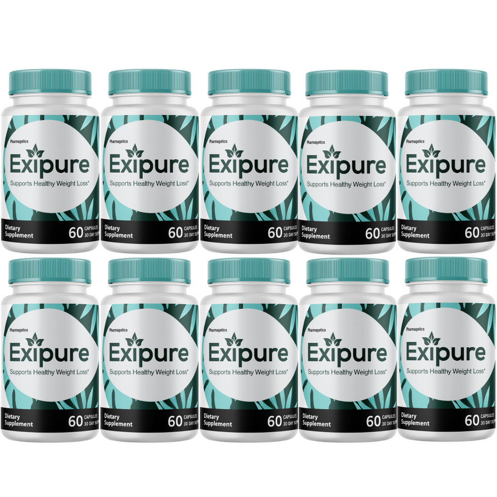 Exipure Healthy Fat Loss Supplement, (10 Bottles) Official Weight Management