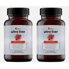 2 Pack UpWellness Ultra Liver Detox Supplement Gallbladder Function Support