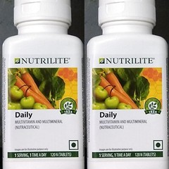 2 X 120 Nutrilite Daily Multivitamin Pack of 240 Tablets FOR GENERAL WELL BEING