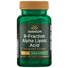 Swanson R-Fraction Alpha Lipoic Acid – Triple Strength 300 mg 30 Capsules