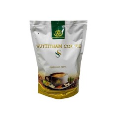 Wuttitham 8-in-1 Herbal Coffee Arabica Sugar-Free Thai Instant (15 Sachets)
