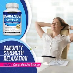 NEW Magnesium Complex 8 Essential Magnesium Supplement Fitness Edible-