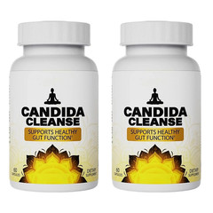 Candida Cleanse 60 Capsules – Gut & Colon Support, organic Herbs for Intestinal