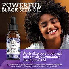 Black Seed Oil, Cold-Pressed Nigella Sativa – Rich in Vitamin D3 5000 Units, …