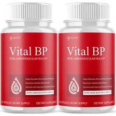 (2 Pack) Vital BP innovative Blood Support Vitamin Formula VitalBP 120 Capsules