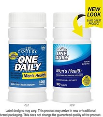 One Daily Men’s Multivitamin Tablets, 100 Count – Heart & Eye Health Supplement