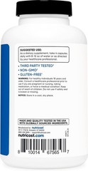 Nutricost Creatine Monohydrate 3000mg 180 Caps Pre Post Workout Muscle Recovery