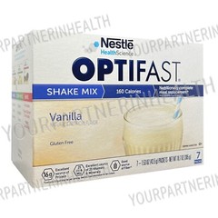 OPTIFAST 800 POWDER SHAKE | 1 Box | VANILLA | 7 SERVINGS | NEW AND FRESH
