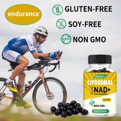 Liposomal NAD+ 500mg Trans-Resveratrol 300 mg Healthy Boosts Metabolism