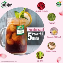 Calming & Refreshing Herbal Infusion 50 Bags by Zandu