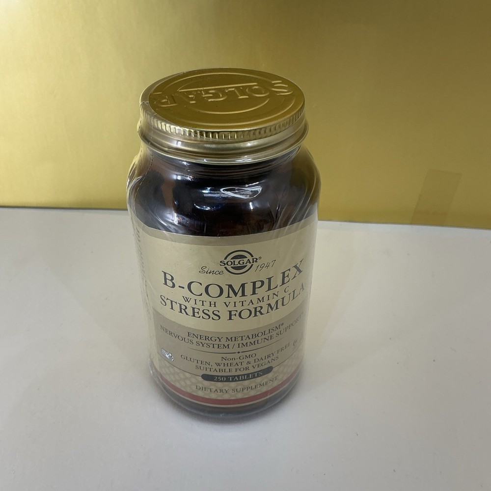 Solgar B-Complex with Vitamin C Stress Formula 250 Tablets