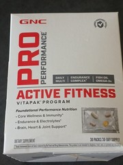 GNC Pro Performance Active Fitness Vitapak Multivitiman (Best By:06/2026) Unisex