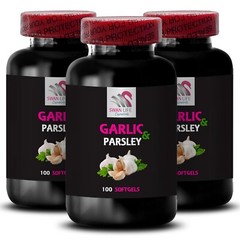 Natural Energy – GARLIC & PARSLEY ODORLESS – Odorless Routine 3 Bottle 300 Capsu