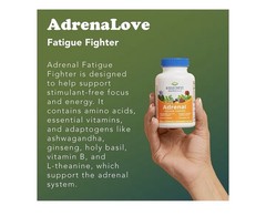 Ridgecrest Herbals AdrenaLove Stress Energy Focus Mood Support Supplement 60caps
