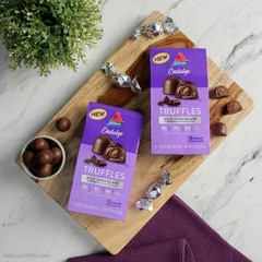 Endulge Milk chocolate Truffles low Sugar low carb Keto Friendly 12 Count…….