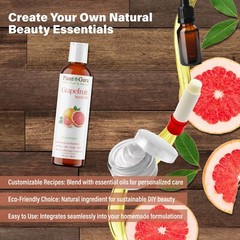 Grapefruit Seed Oil 16 oz. Cold Pressed 100% Pure Natural Carrier Extract Liquid