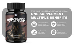 (3 Pack) Horsewood Male Support Supplement, Horse Wood Male Pills (180 Capsules)