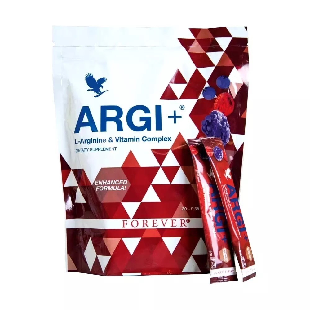 Forever Living ARGI+ with L-Arginine & Vitamins complex. KOSHER/HALAL-30 sachets