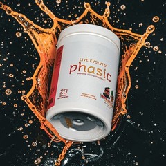 Live Evolved Phasic: Extreme Stimulant 500mg Caffeine Blend Pre-Workout.