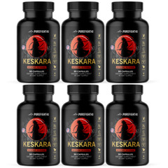 Keskara Raise Your Sword Male High Performance Supplement 90 Capsules 6 Bottles