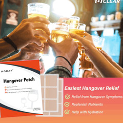 Hangover Patch – 30 Count Pack: New, Sealed Exp 02/09/2025