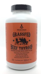Ancestral Supplements Grass Fed Beef Thyroid 500 mg 180 Caps