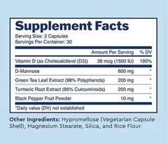 Uqora Defend 2 Dietary Supplement Capsules Exp 2027+