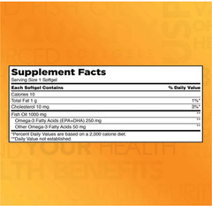 (2) Bottle Kirkland Signature Omega-3 Fish Oil 1000 mg 800 softgels EXP 09/2025!