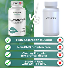 HallMenopaus – Estrogen Supplement for Women – Menopause Supplements – 60