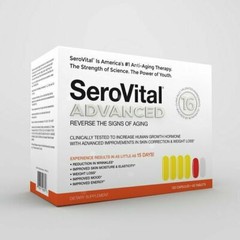 SeroVital Advanced 120 Capsules +60 Tablets 30 Day Dietary Supplement Sero Vital