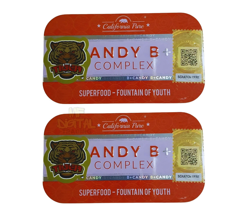 2x Candy B+ Vitamin Complex for Male Performance 100% Genuine Free Ship