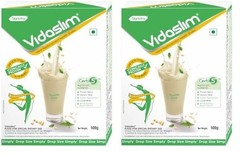 2X Vidaslim Meal Replacement Protein Shake 500g Daily Nutrition Support Drink