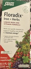 Floradix by Salus Iron & Herbs – Liquid Iron And Vitamin Formula German 250 Ml