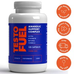 Testo Fuel Anabolic support complex Extra strength natural formula Generic