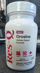 Res-Q Orosine Cellular Repair Formula Heart 1 Bottle Exp 06/28 Free Ship New