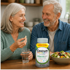 2-Pack Centrum Silver Adults 50+ Multivitamin, 325 Tablets