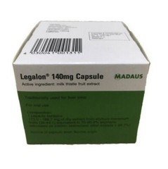 LEGALON 140mg by Madaus Germany Traditionally used for liver 100’s DHL SHIP