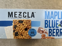 MEZCLA PUFF-CRISPY Bars MAPLE BLUEBERRY 10g Plant Protein/160 Cal – 12count