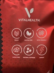 Vital Health V-THERMOKAFE Gourmet Dark Roast Coffee Weightloss Energy NIB
