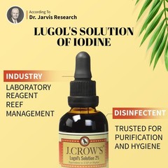 Lugol’s Iodine Solution 2oz Natural