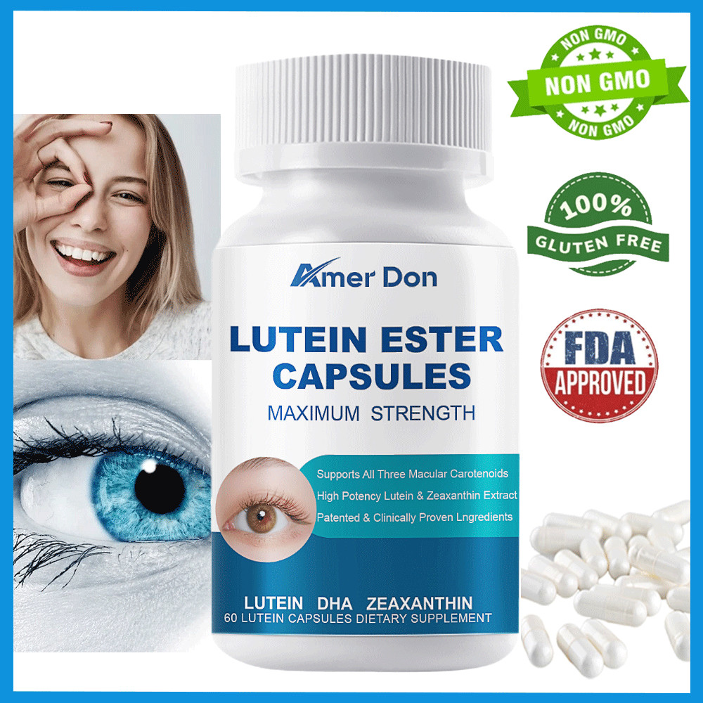 Eye Health Supplement, Lutein and Zeaxanthin, Vision Health, Eye Strain Support